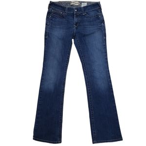 Ariat Real Denim Jeans women's size 31 Extra Long Medium wash Mid rise bootcut